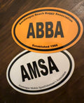 Oval Sticker